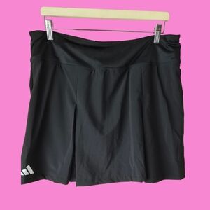 Black Athletic Skort with Logo